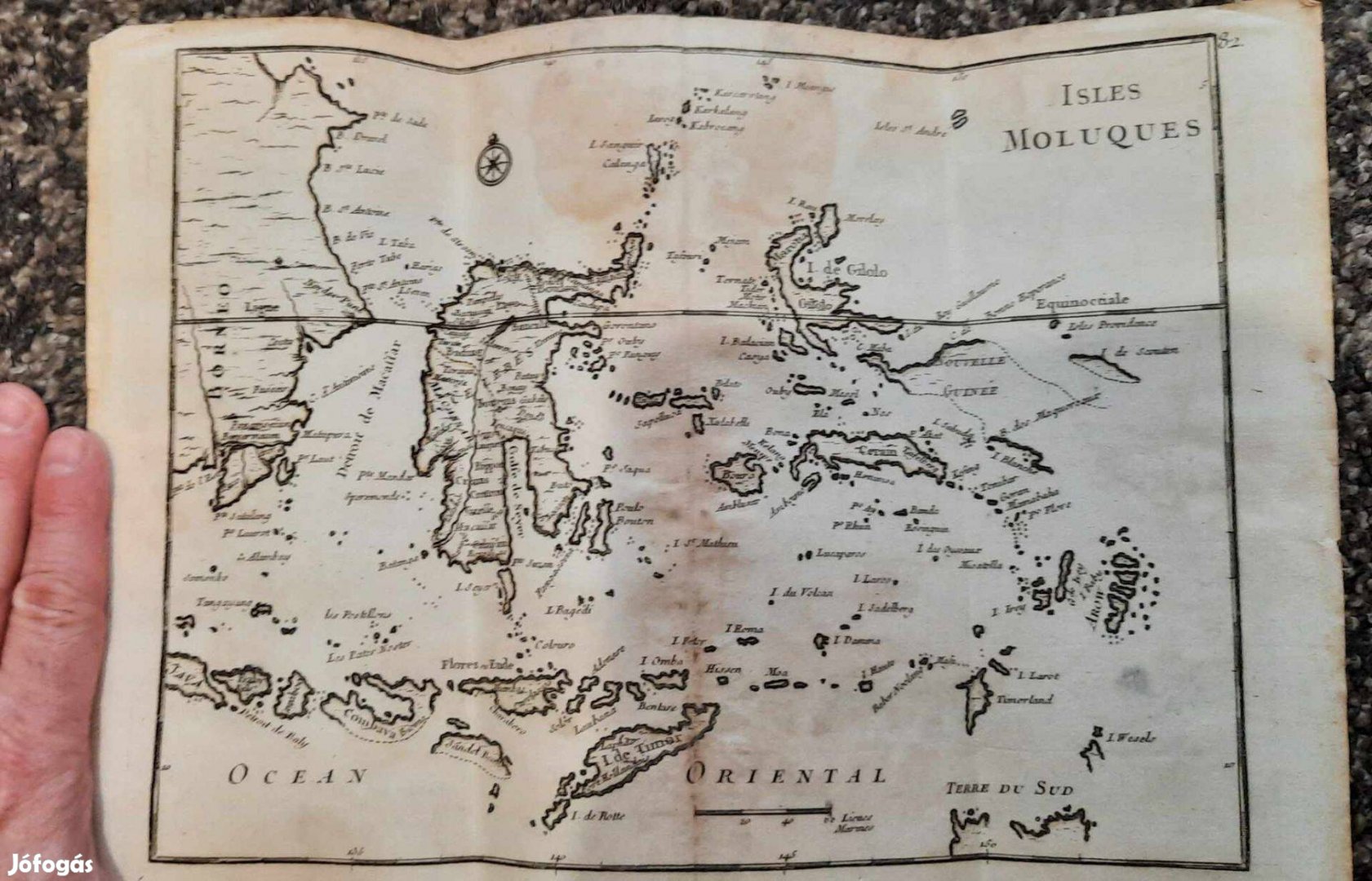 Celebes és a Molukkák, Le Rouge 1746 térkép