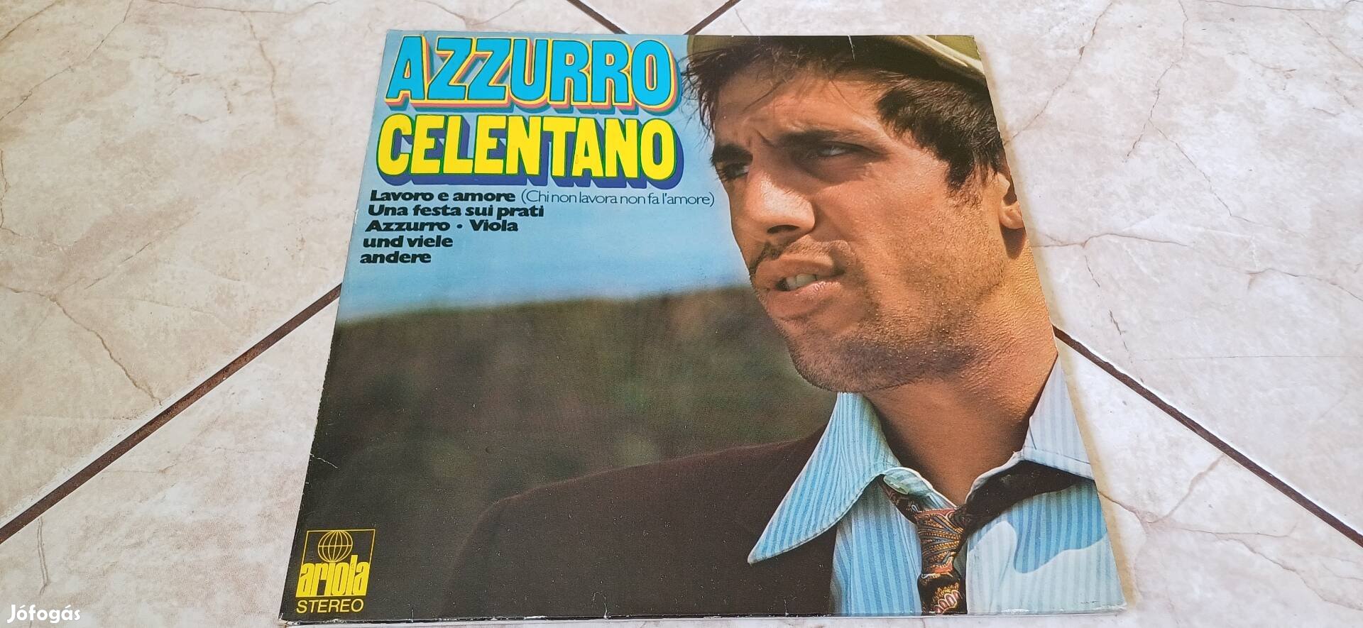 Celentano dupla bakelit hanglemez
