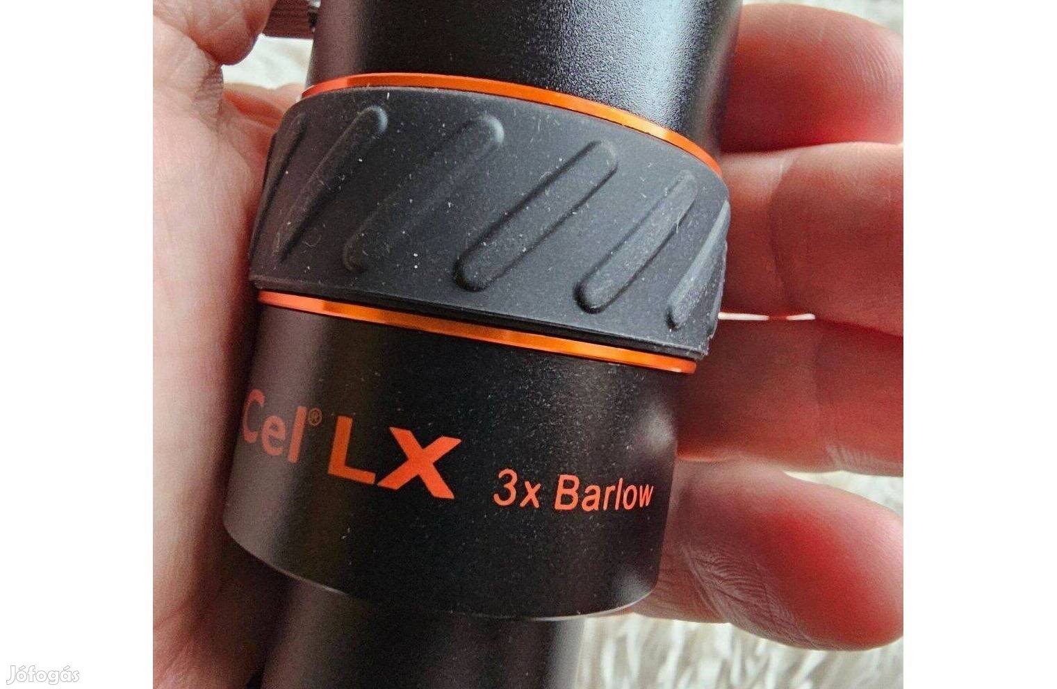 Celestron X-Cel LX 3x Barlow Lens - 1.25 távcsö kiegészitö új