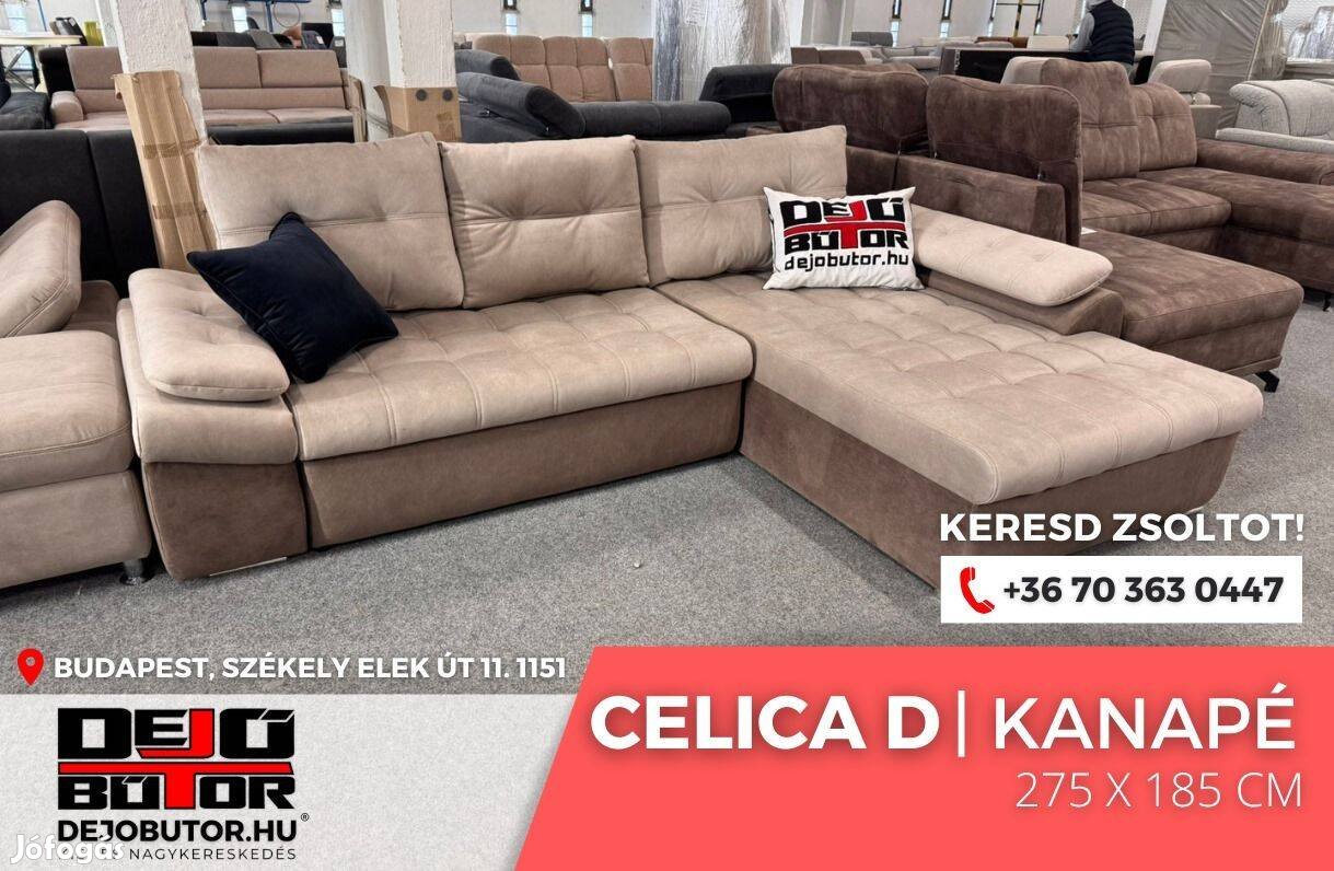Celica I sarok kanapé bútor ülőgarnitúra 275x185 cm bézs