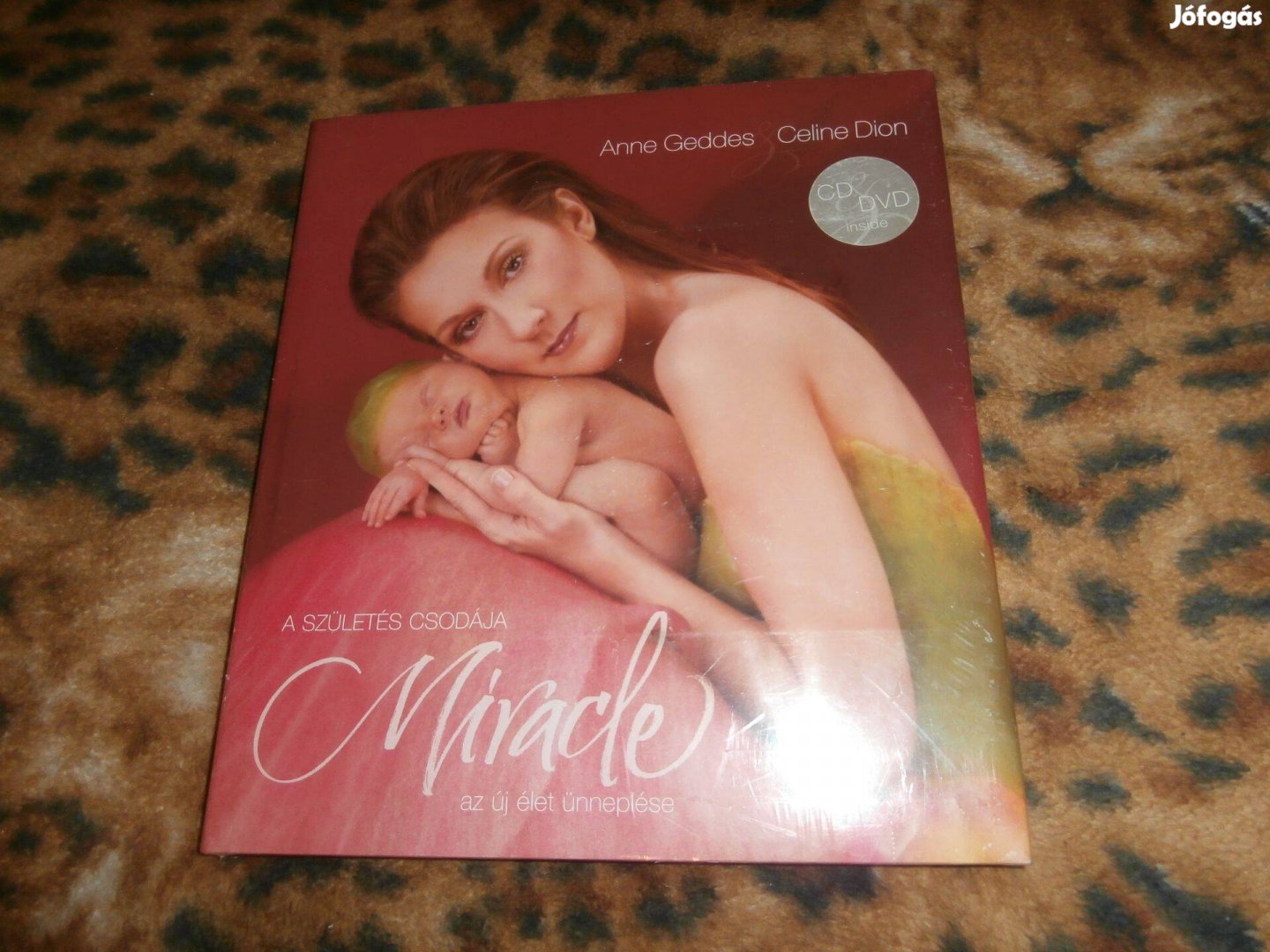 Celine Dion Fotókönyv cd-dvd melléklettel Miracle