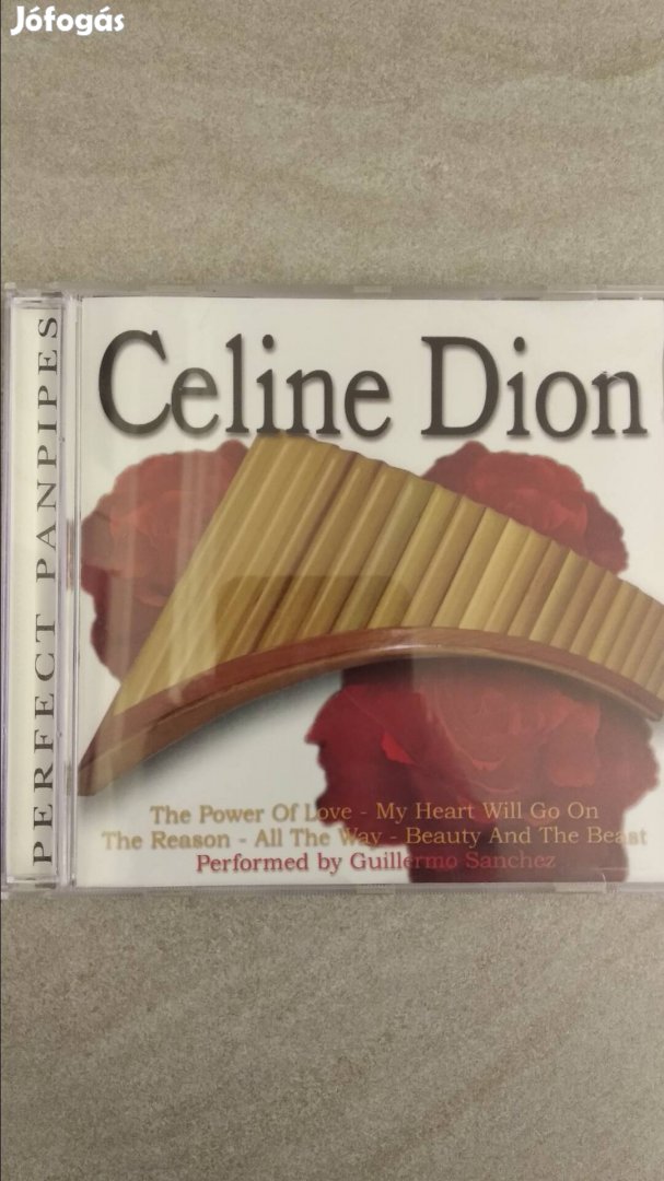 Celine Dion pánsíp CD karcmentes 