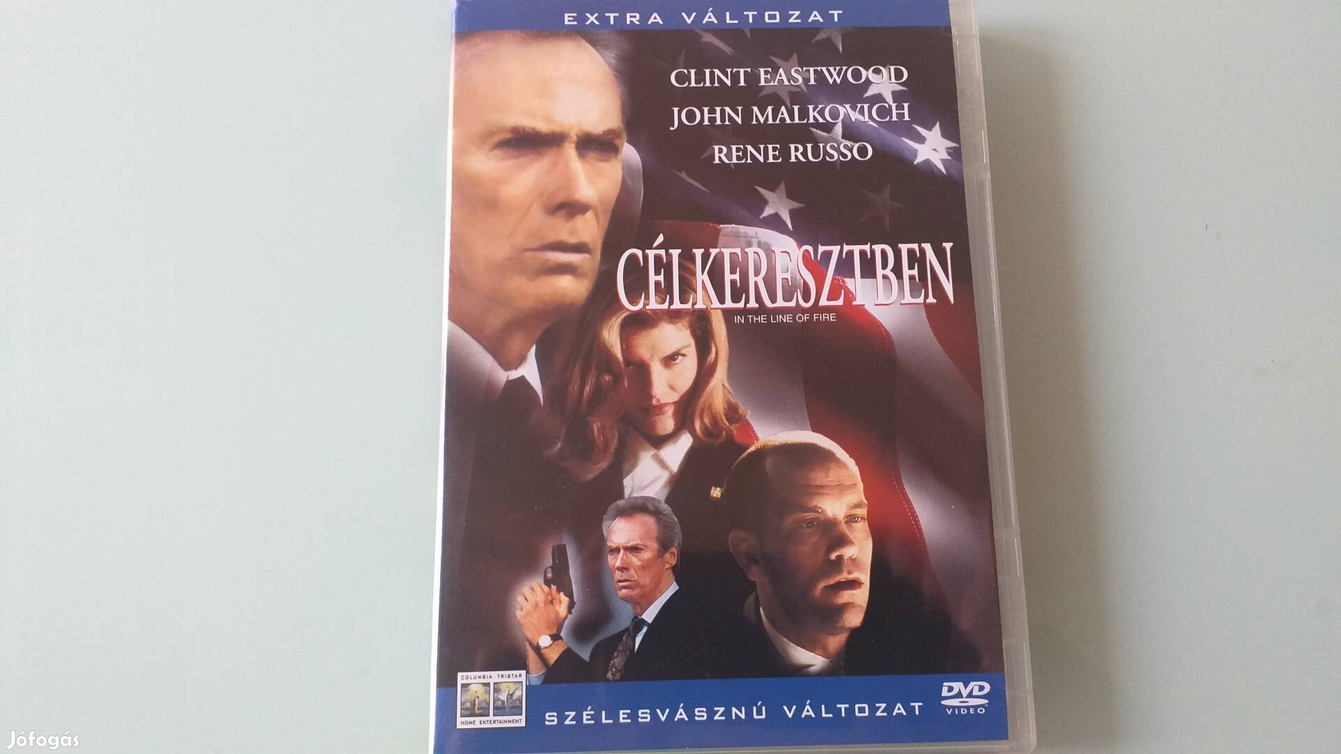 Célkeresztben DVD film-Clint Eastwood John Malkovich