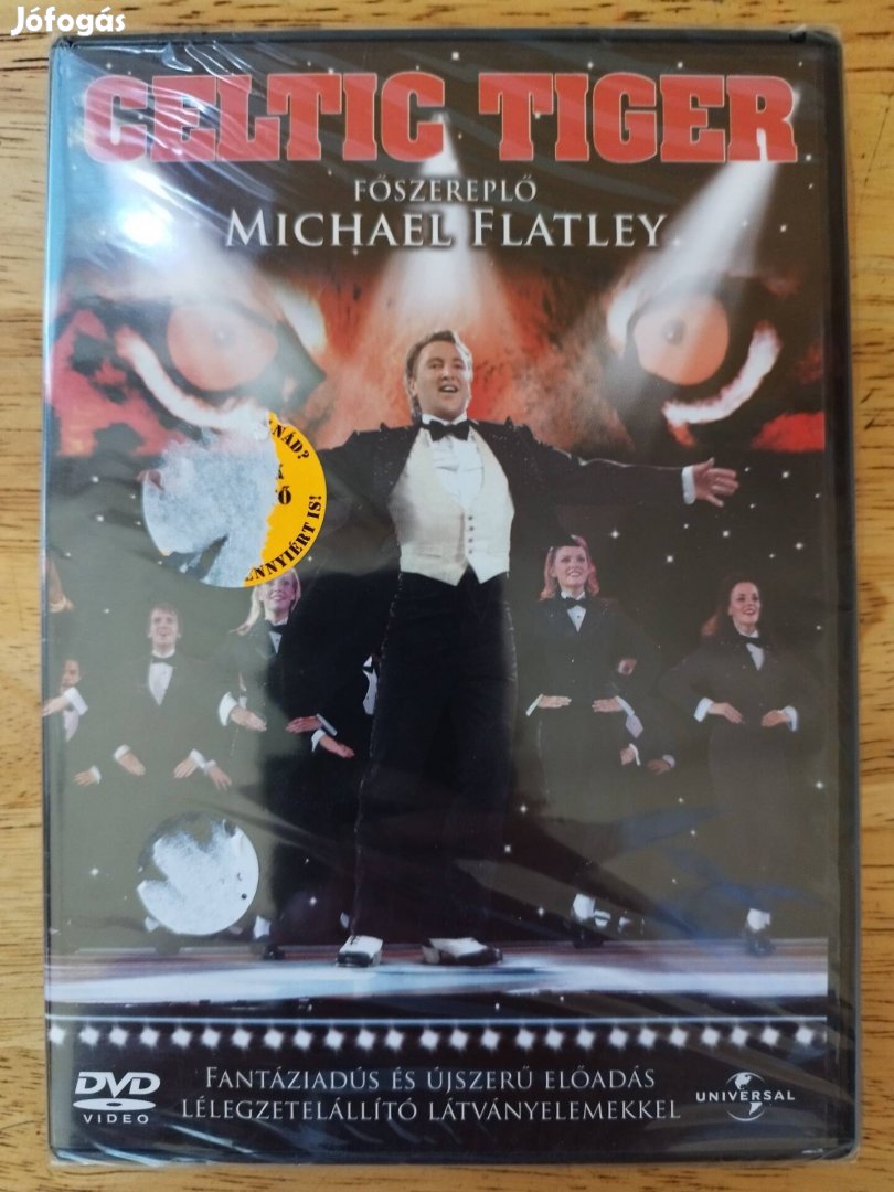 Celtic Tiger dvd Michael Flatley Új