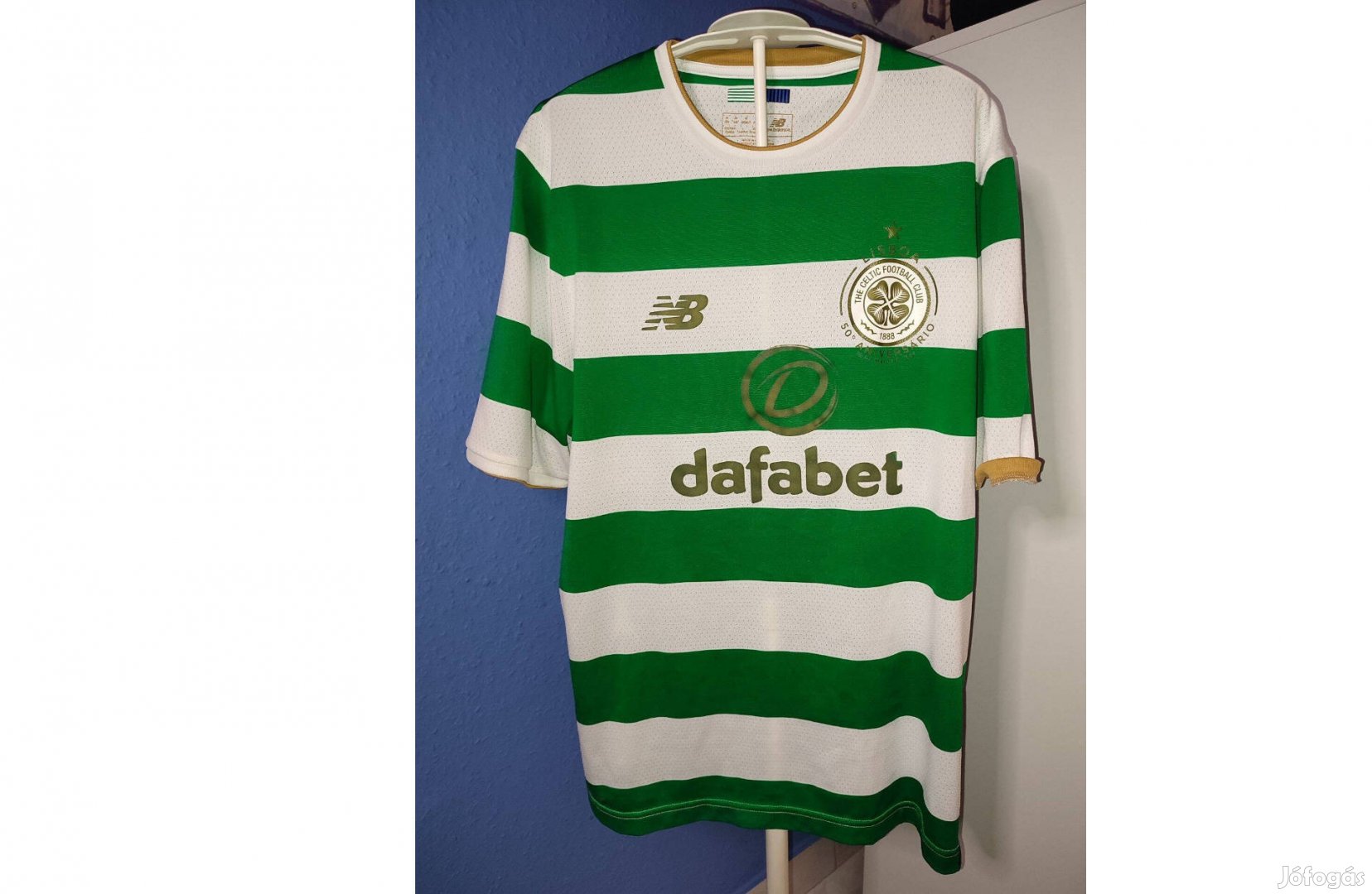 Celtic eredeti New Balance 2017-18-as centenáriumi mez (M)