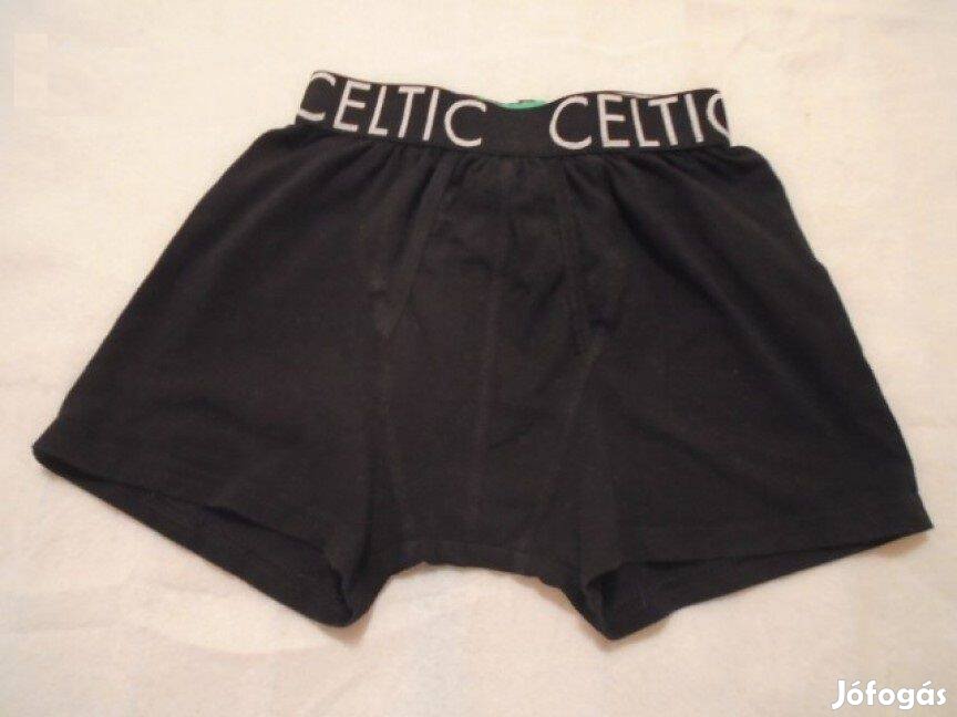 Celtic fekete boxernadrág alsónadrág 8-9 évesre (méret 128 / 134)