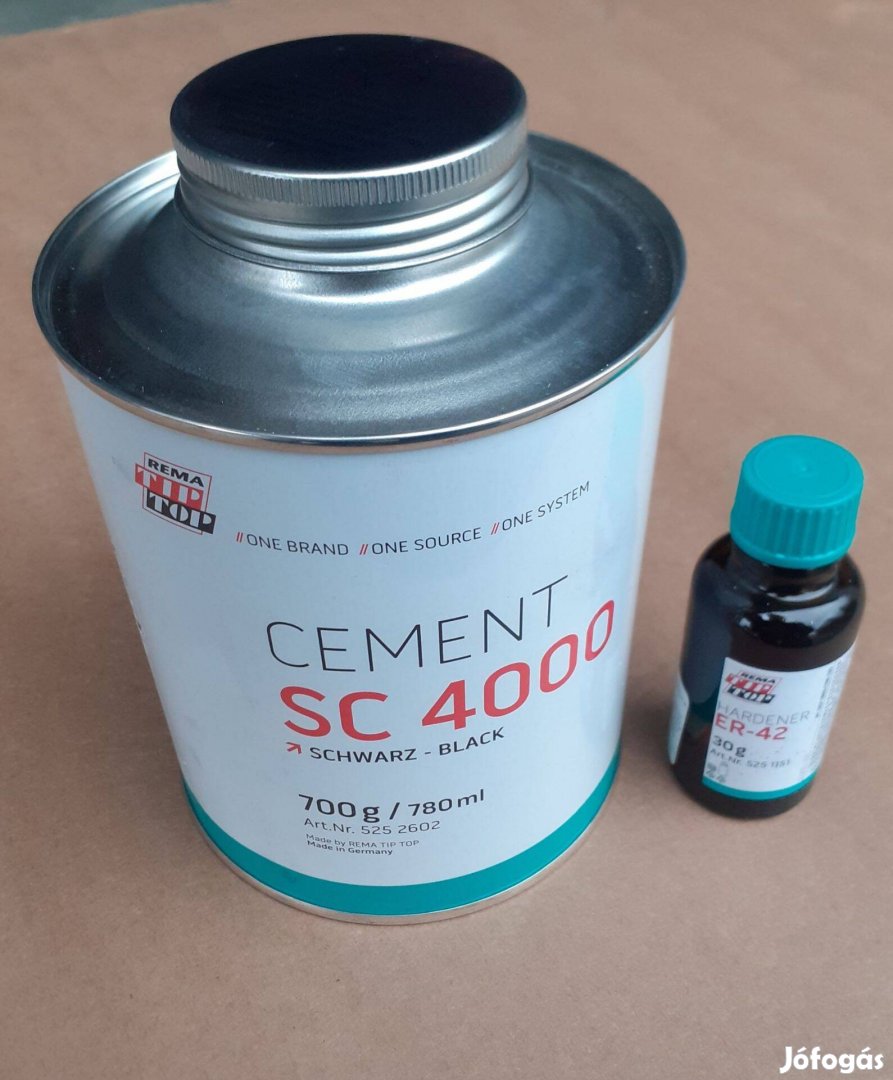 Cement SC4000 gumiragasztó (0.7kg) + ER42 edző