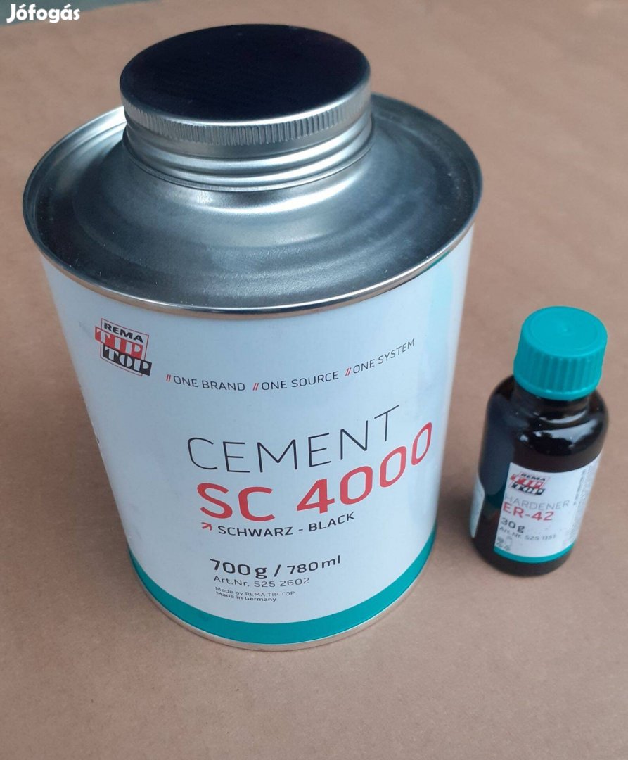 Cement SC4000 gumiragasztó (0.7kg) + ER42 edző