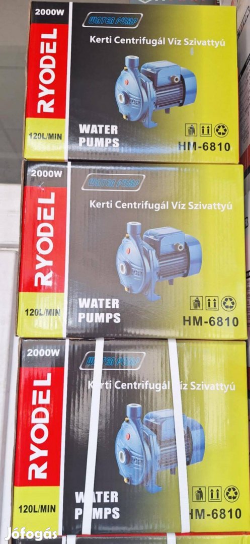 Centrifugál Kerti Szivattyú 2000W
