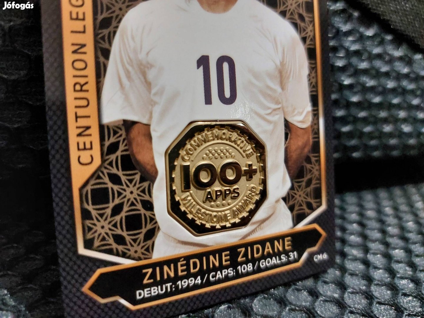 Centurion Legends Zidane fociskártya