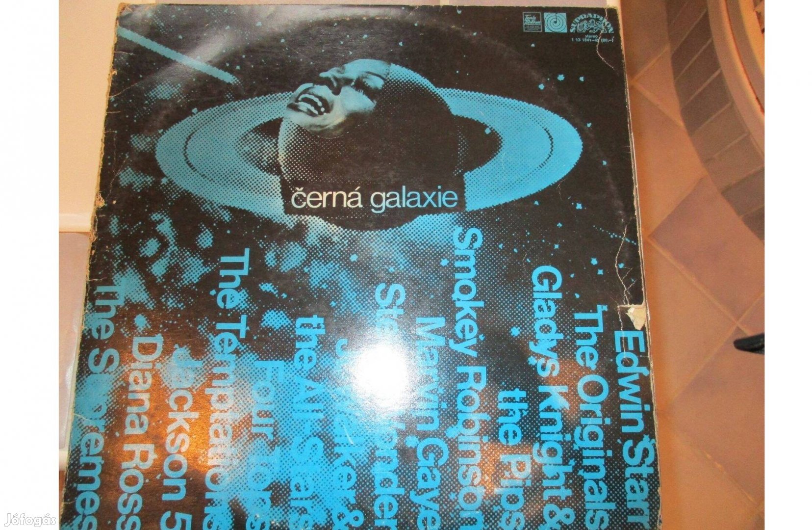 Cerná Galaxie dupla bakelit hanglemez eladó