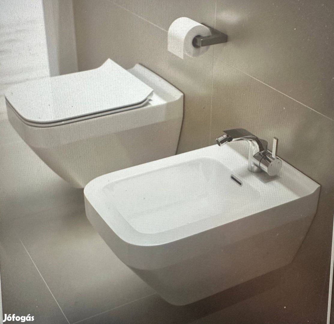 Cersanit Crea szögletes fali bide K114-010