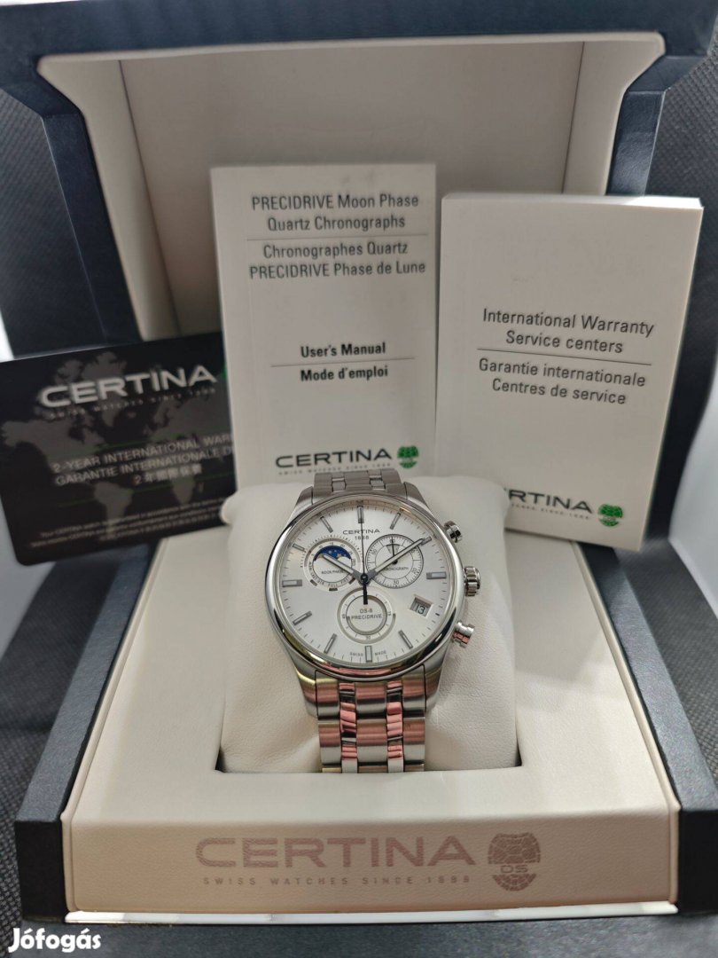 Certina DS-8 Moon Phase precidrive karóra