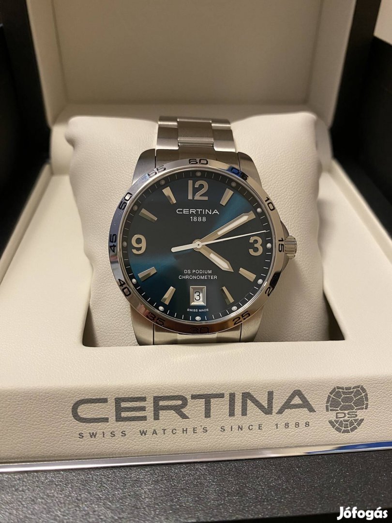 Certina DS Podium chronometer gyönyörű, új állapot
