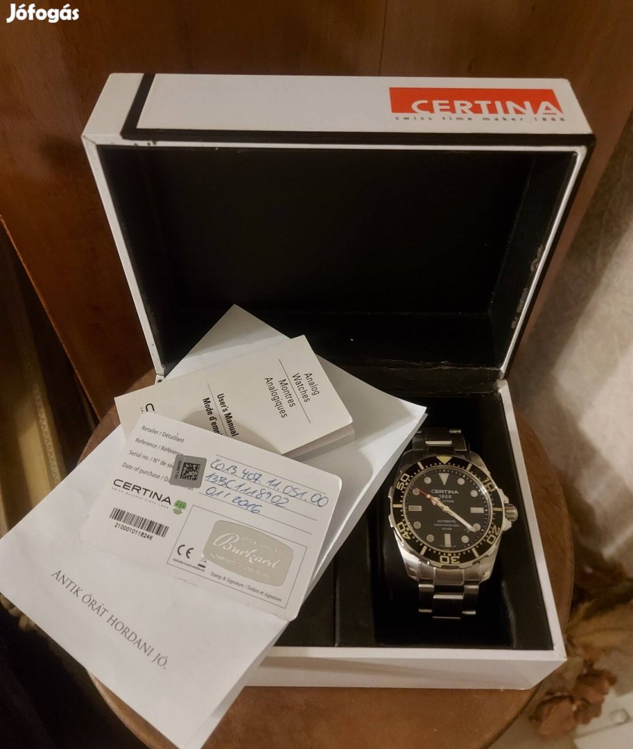 Certina Ds Action automata! 43mm!