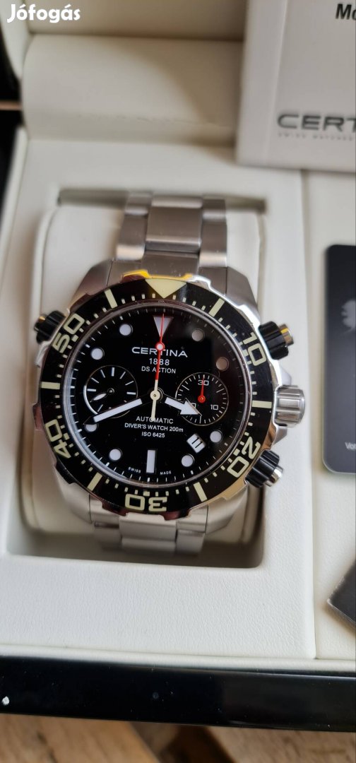 Certina Ds Action chronograph automata óra!