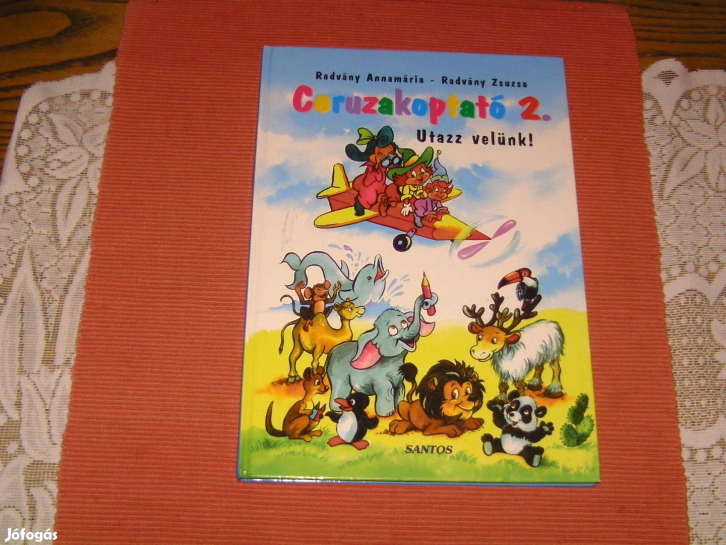 Ceruzakoptató2. Utazz velünk c. könyv
