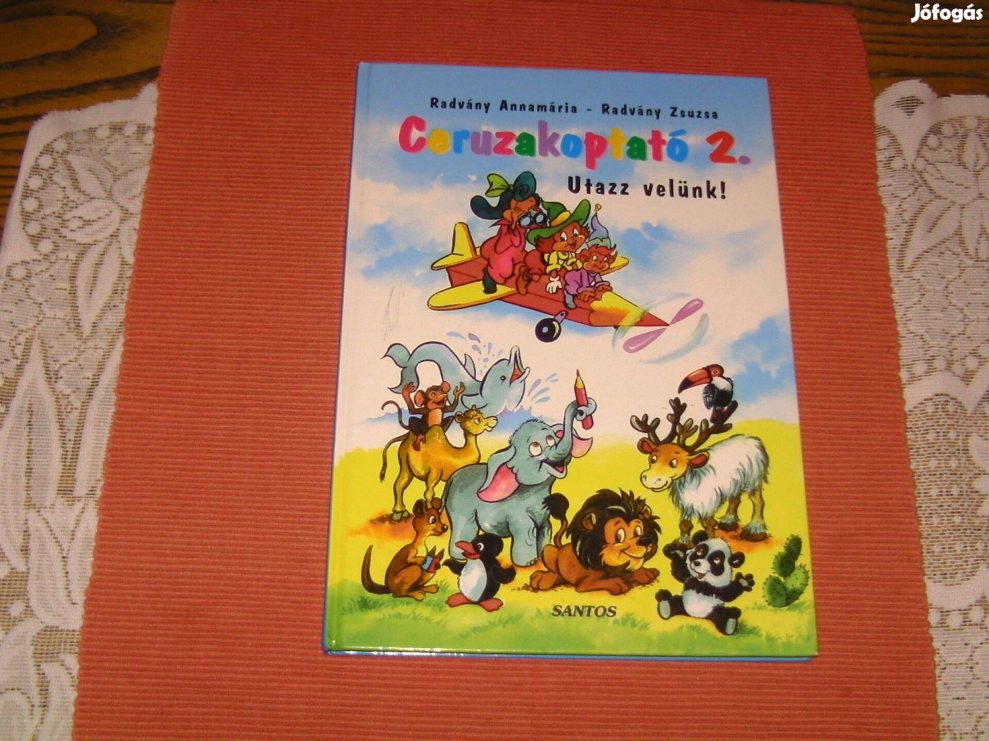 Ceruzakoptató2. Utazz velünk könyv