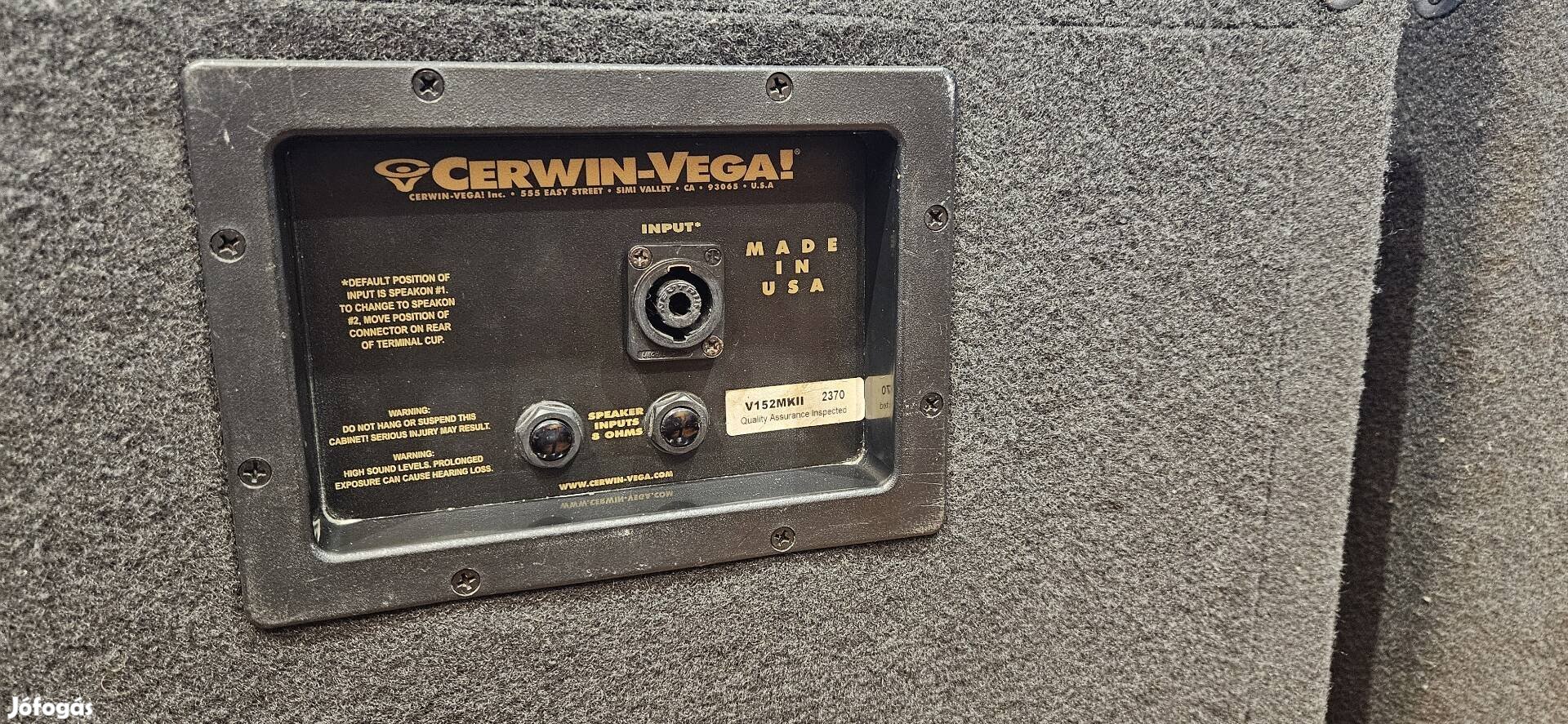 Cerwin Vega V152 Mkii