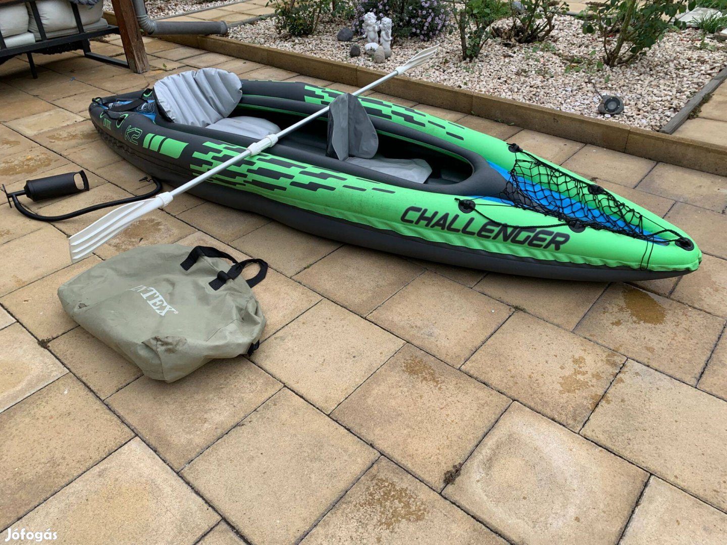 Challenger K2 Felfújható Kajak Szett