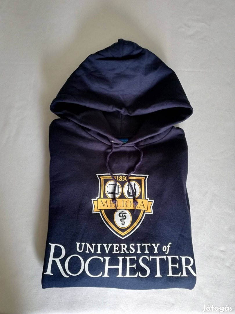 Champion University of Rochester New York férfi kapucnis pulóver M-es