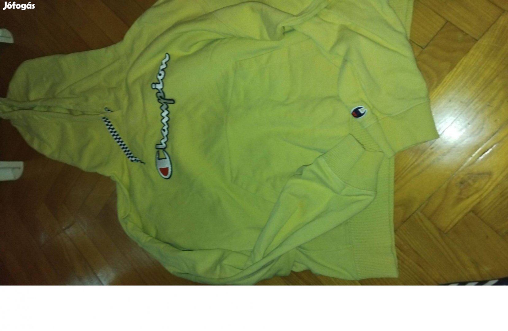 Champion pamut kapucnis pulóver M es méret