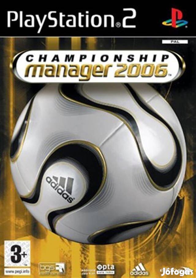 Championship Manager 2006 eredeti Playstation 2 játék