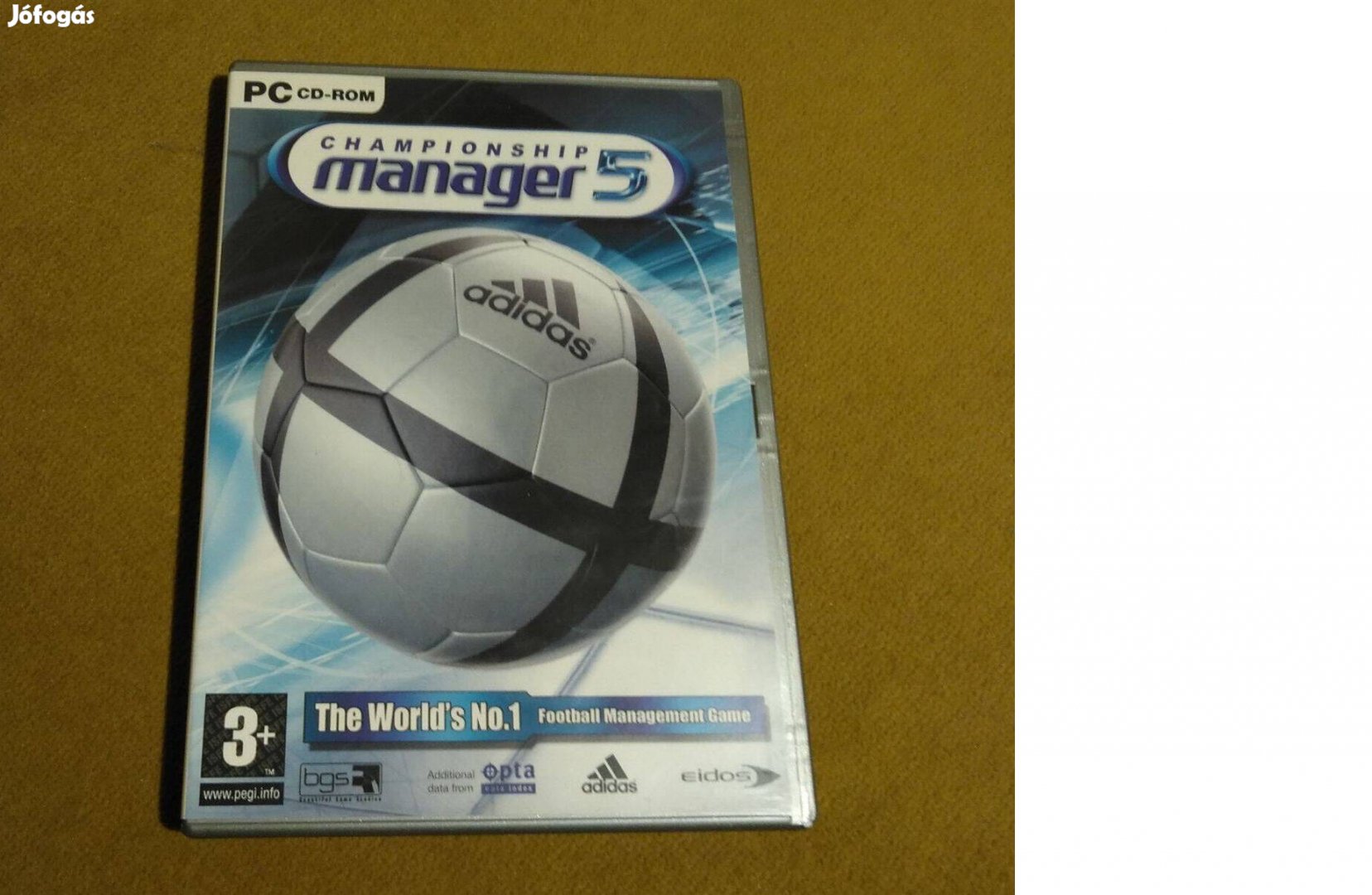 Championship Manager 5 PC játék, CD