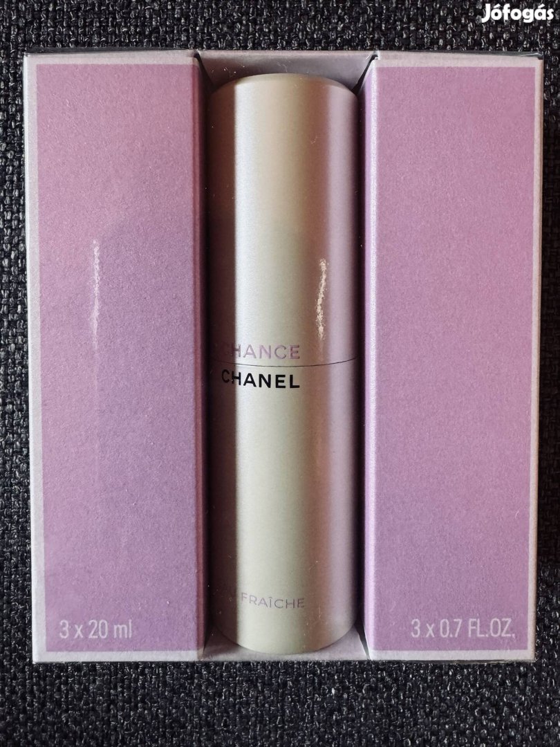 Chanel Chance Eau Fraiche edt utazó 3x 20 ml 