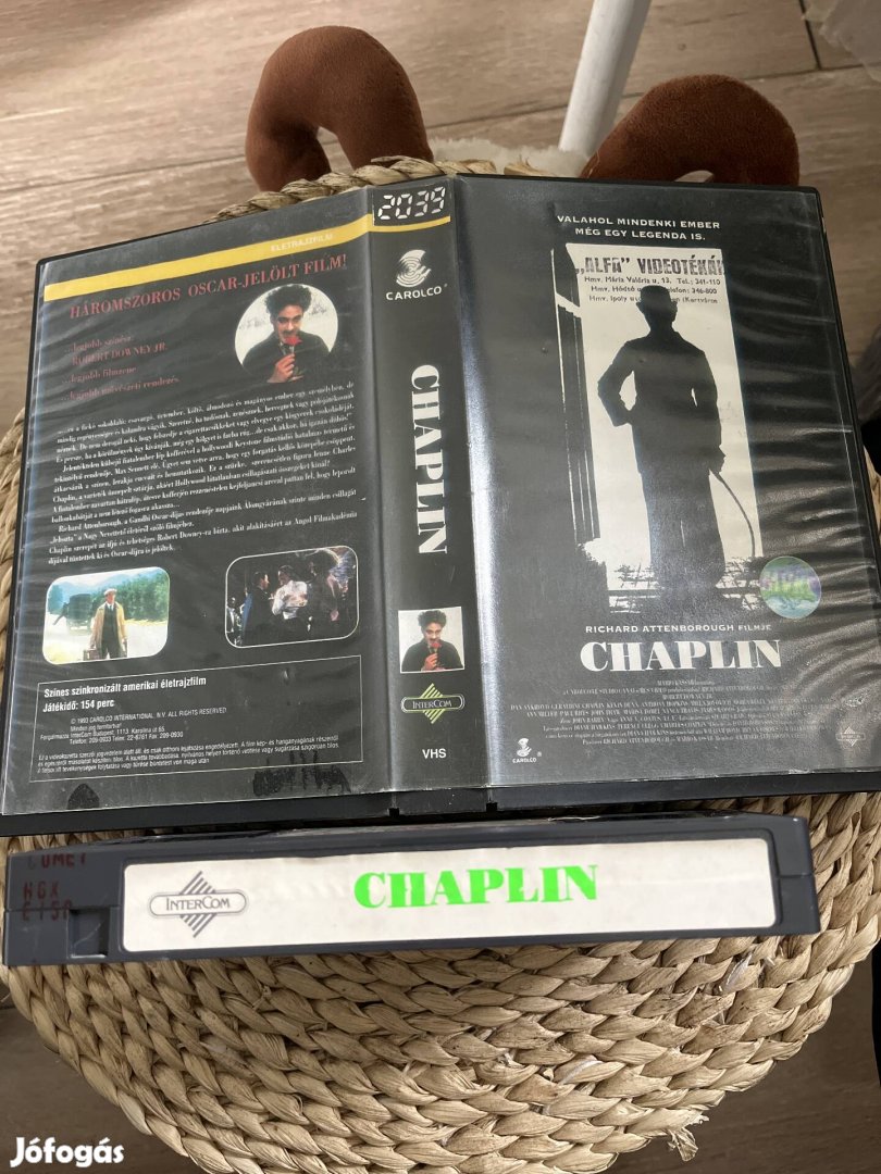 Chaplin vhs m.  