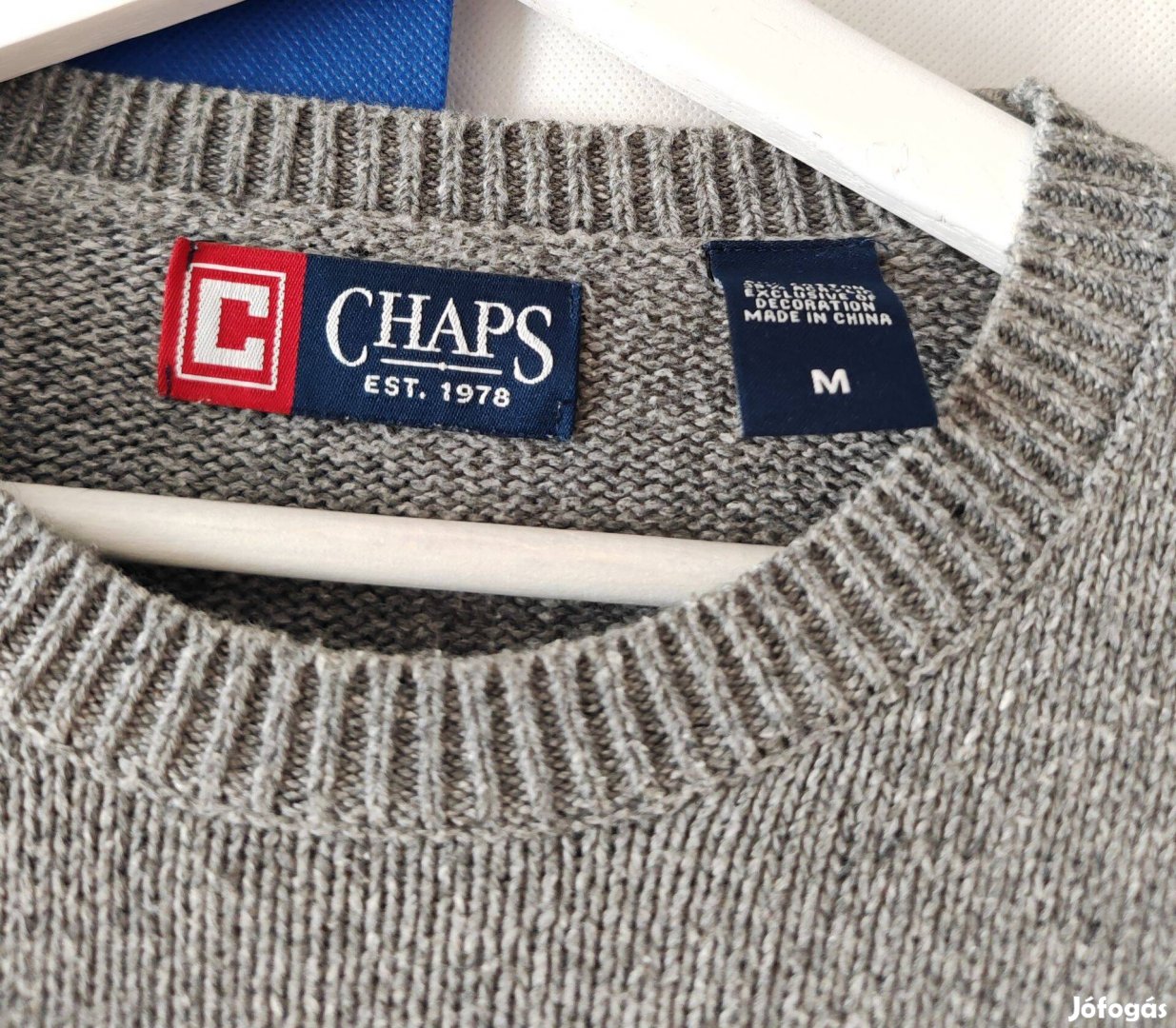 Chaps by Ralph Lauren kötött férfi pulcsi M