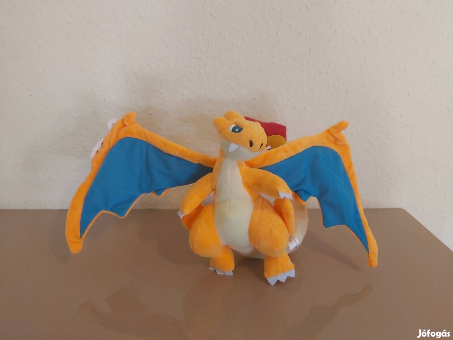 Charizard Mega Pokemon pokémon plüss 25cm számlával Új Készleten