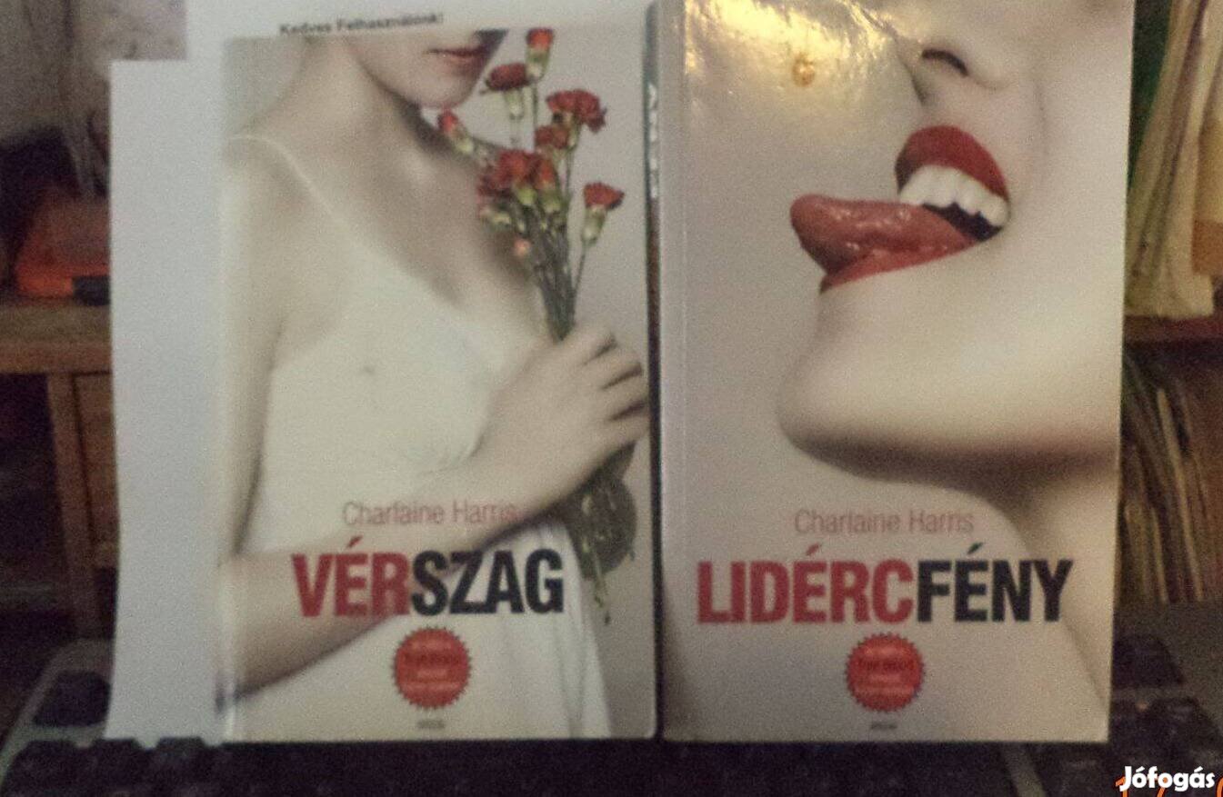 Charlaine Harris True Blood sorozat 4 db könyve
