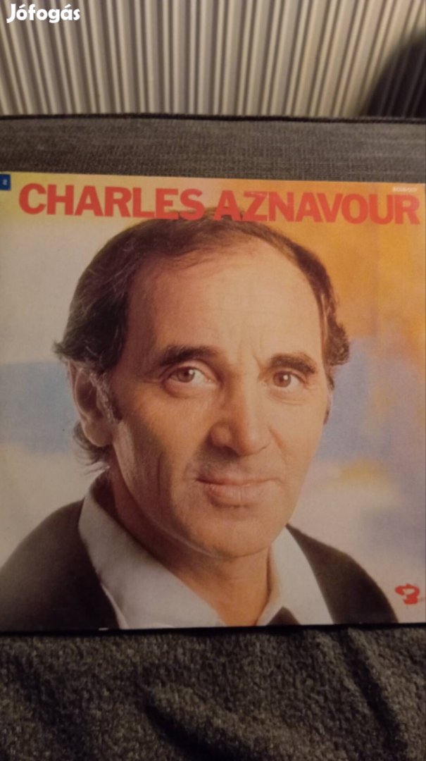 Charles Aznavour dupla Bakelit lemez 