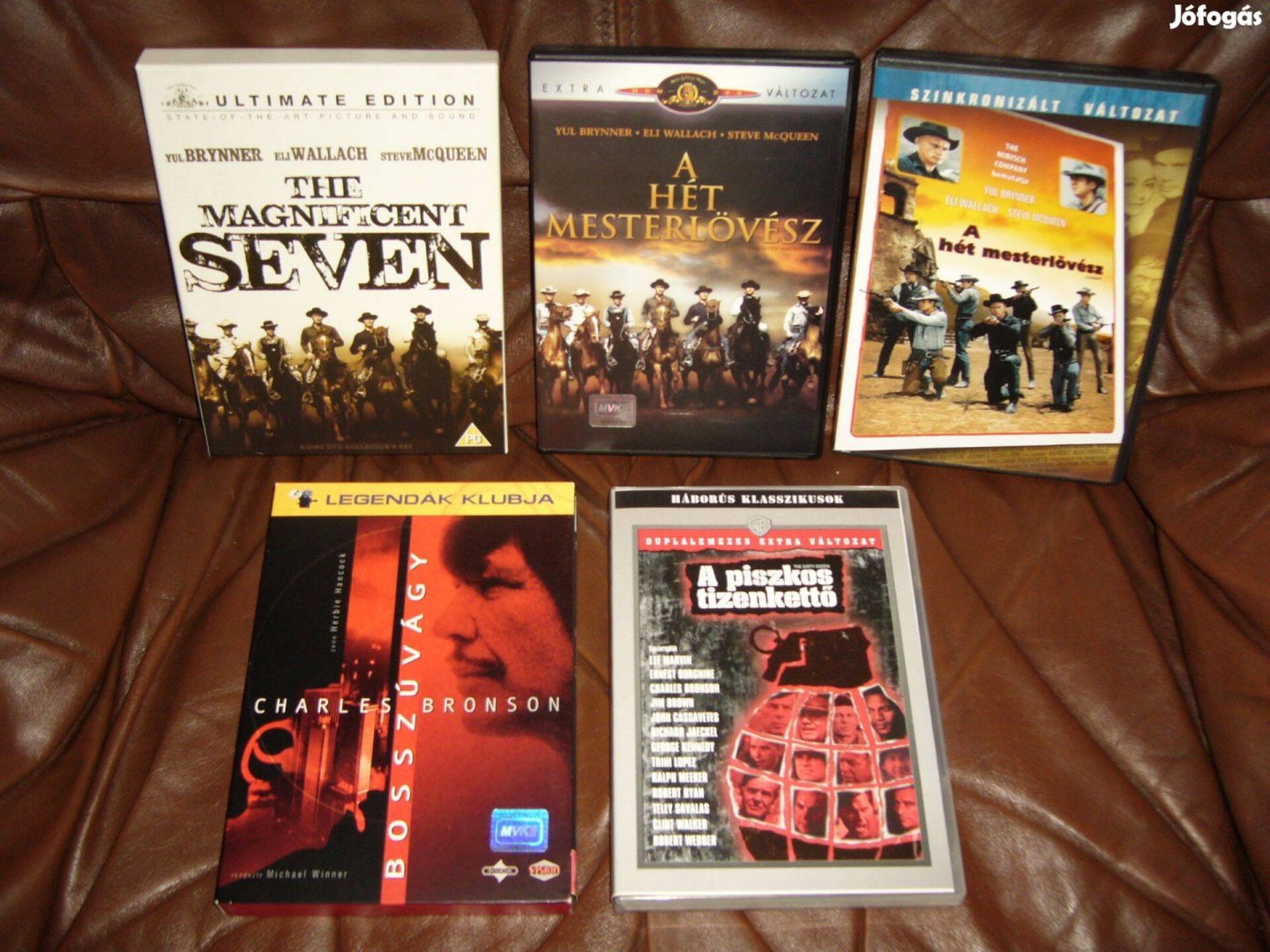 Charles Bronson dvd filmek . Cserélhetők Blu-ray filmekre
