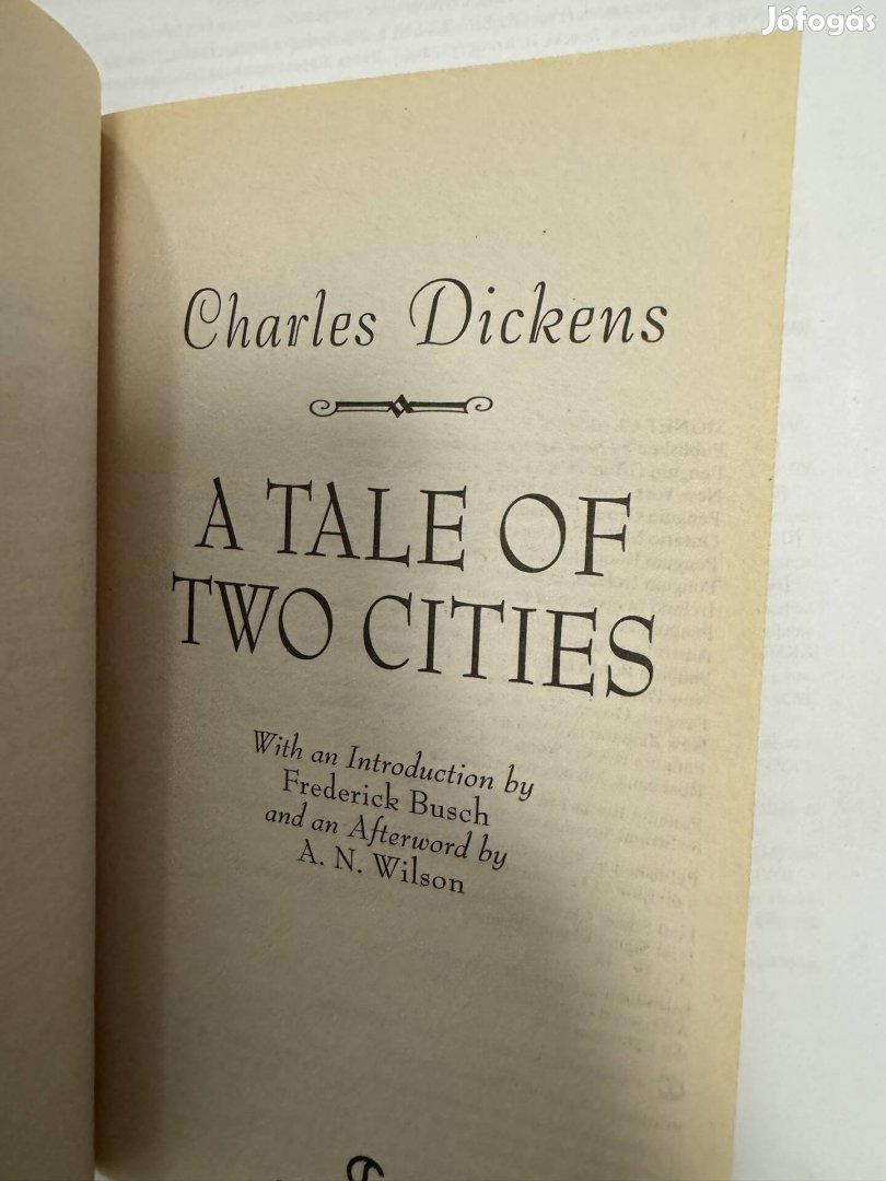 Charles Dickens A Tale of Two Cities