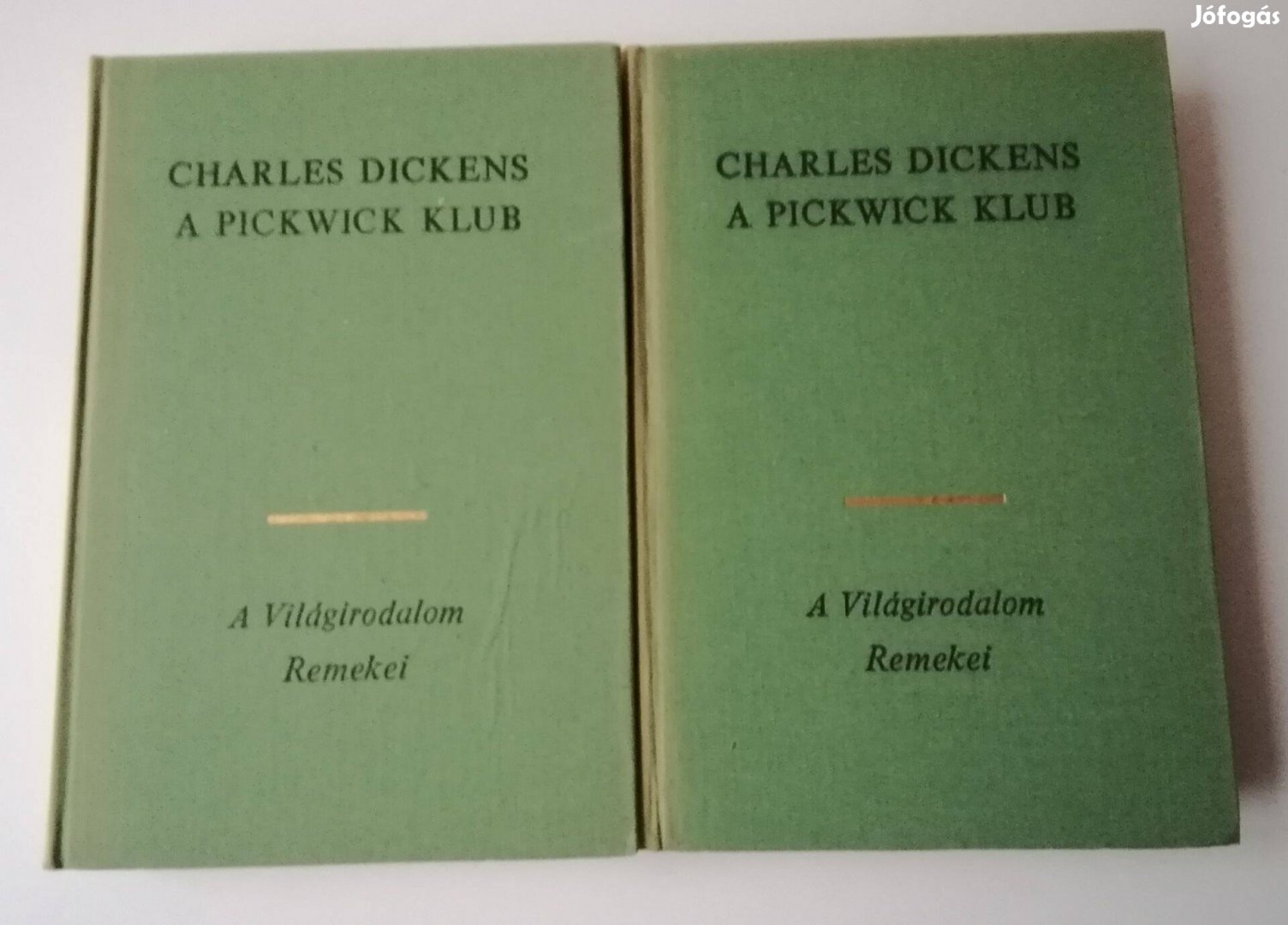 Charles Dickens - A Pickwick Klub I-II