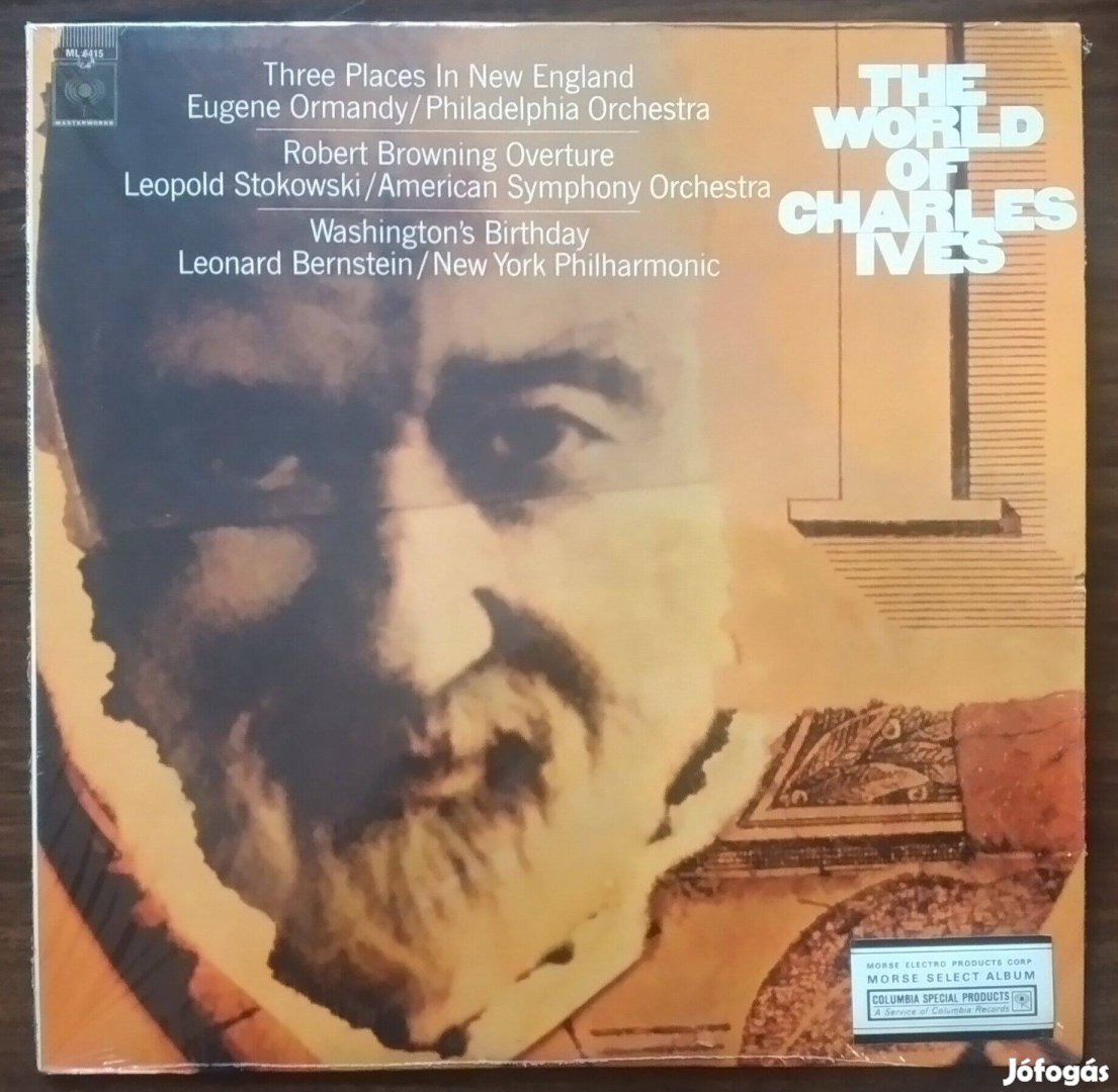 Charles Ives - Ormandy, Stokowski, Bernstein USA LP