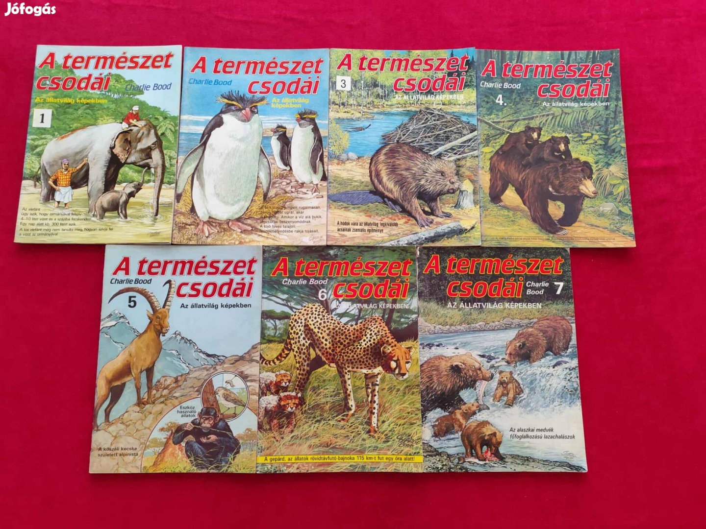 Charlie Bood A természet csodái 1-7