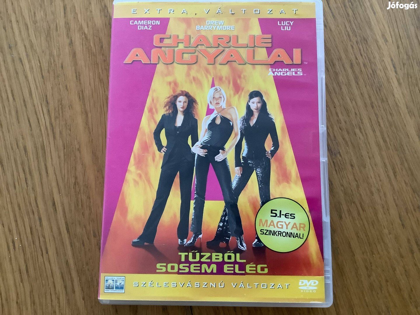 Charlie angyalai DVD (Cameron Diaz, Drew Barrymore, Lucy Liu)