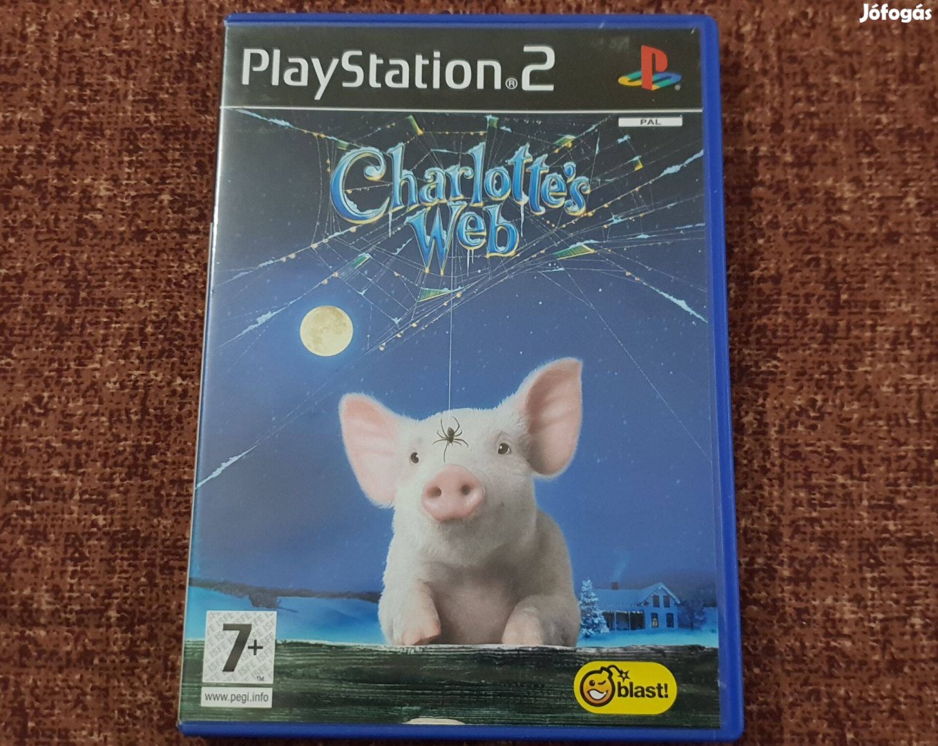 Charlottes Web Playstation 2 eredeti lemez ( 2500 Ft )