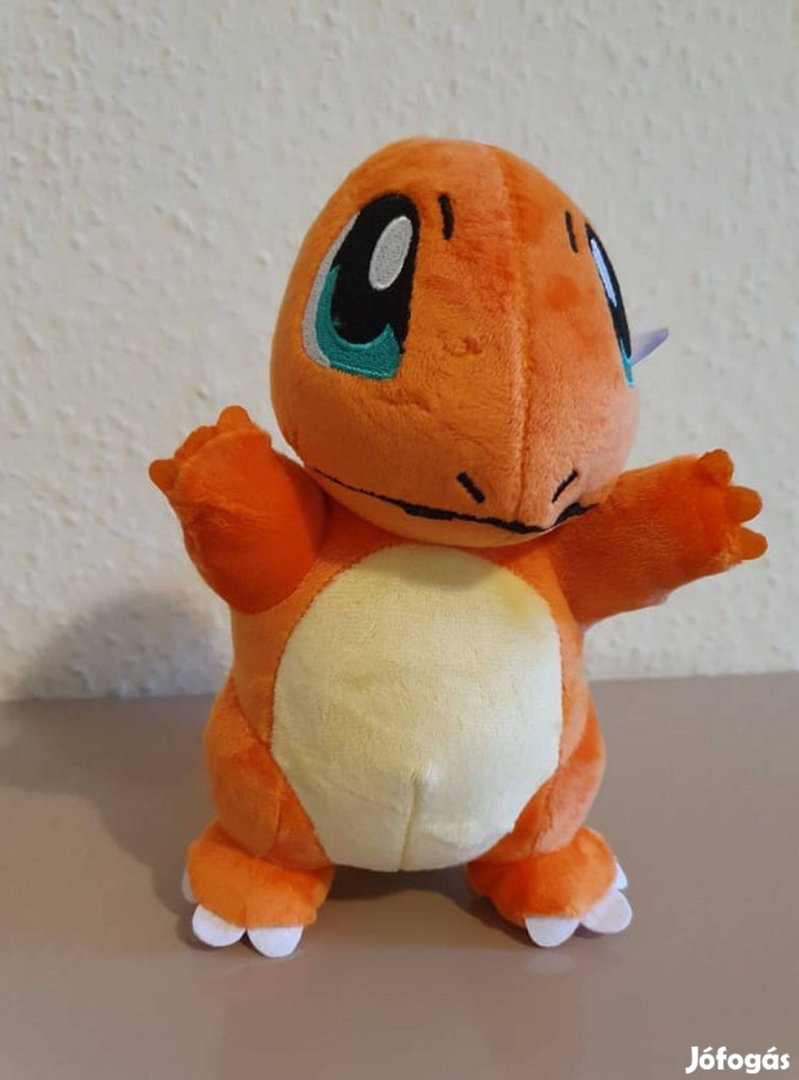 Charmander pokémon plüss 21cm Új számlával Pokemon készleten