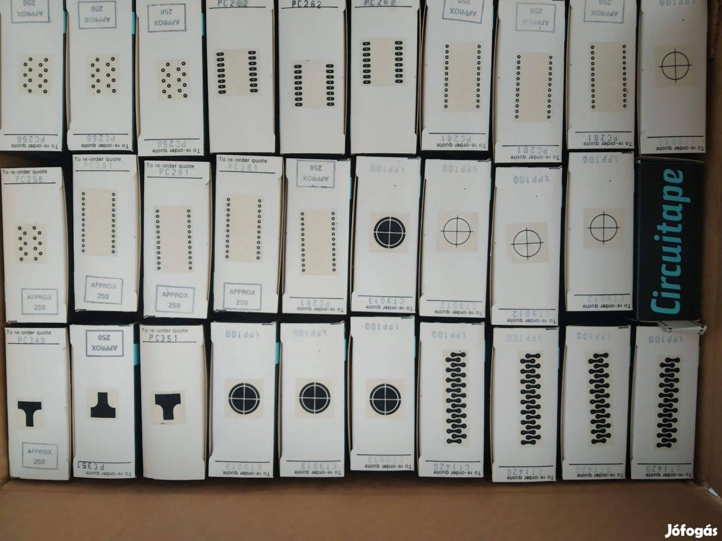 Chartpak letraset interplan IGP graphic tapes NYÁK PCB gyártás stb