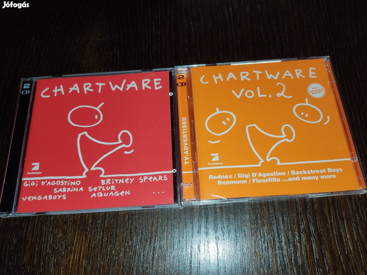 Chartsware Vol.1-2. duplalemezes Cdk (darabár)(2000)