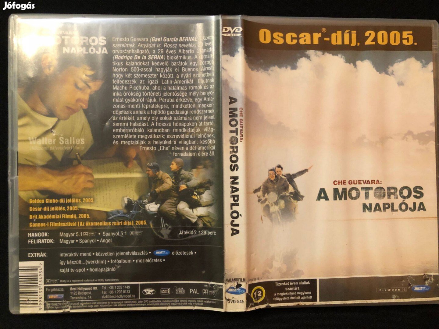 Che Guevara A motoros naplója DVD