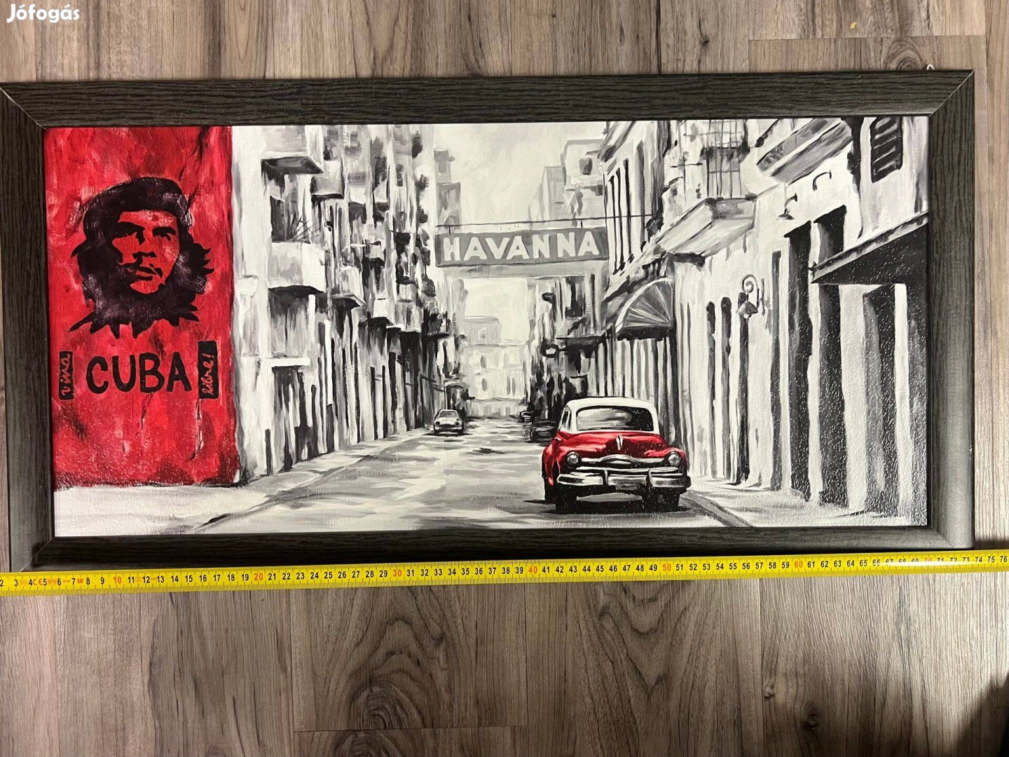 Che Guevara - kubai utca festmény / kép / plakát /poszter eladó