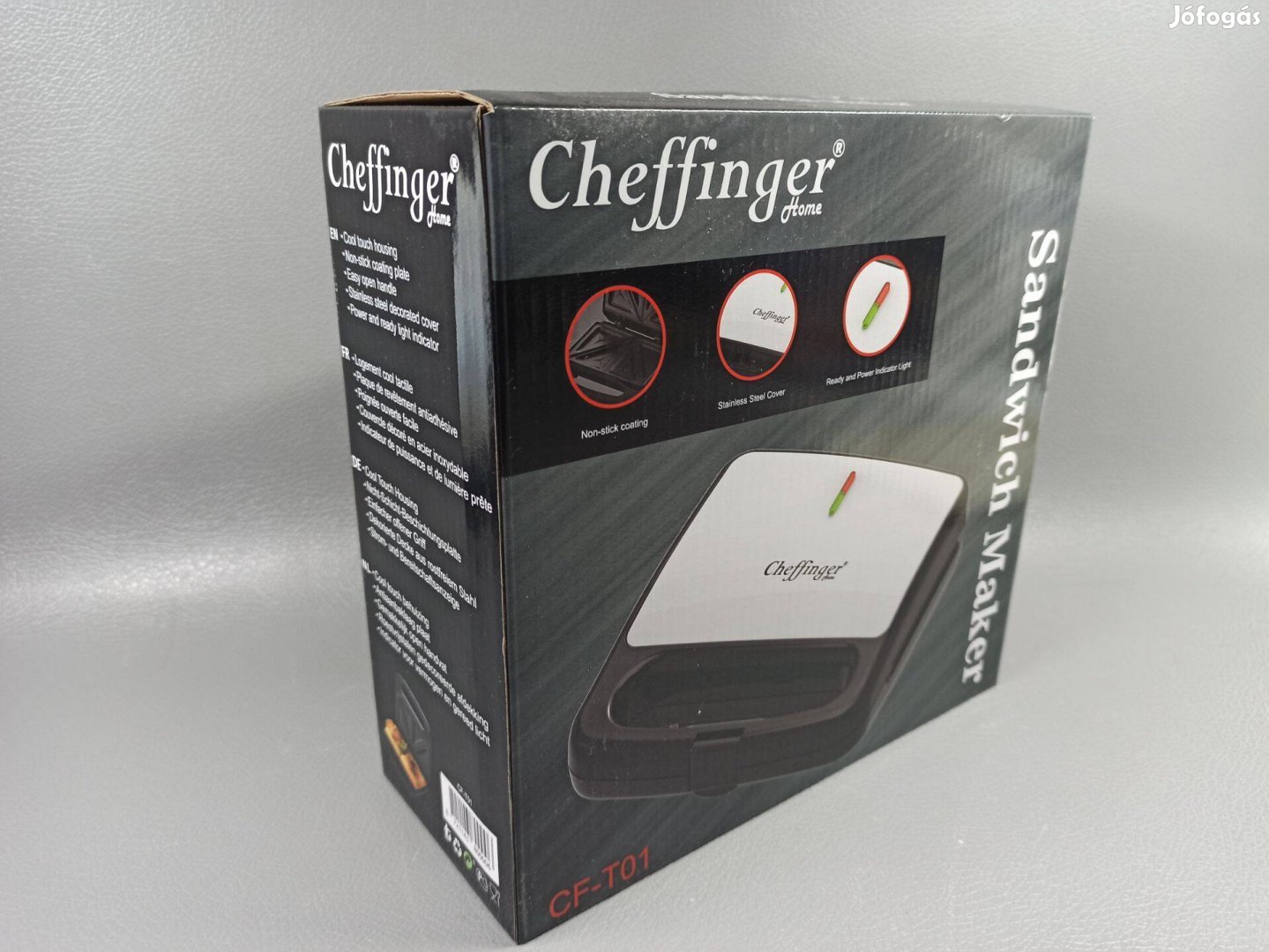 Cheffinger szendvicssütő (700W) Új