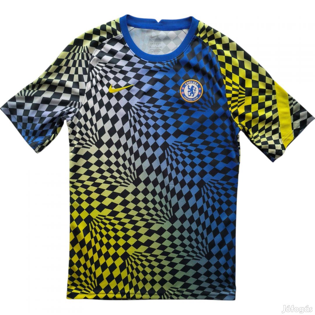 Chelsea 2021-22 Nike pre-match foci mez S-es