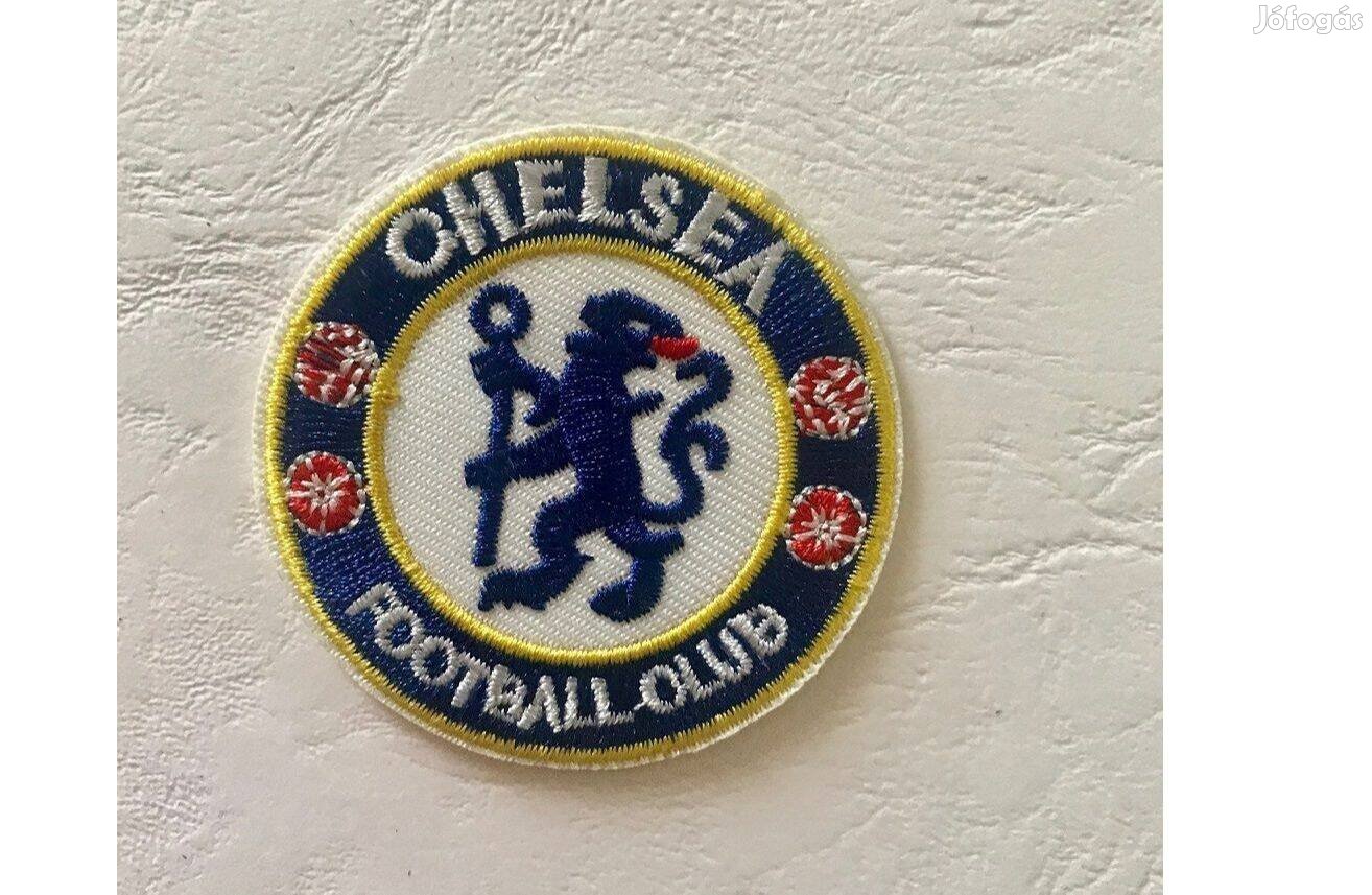 Chelsea 57mm ruhára vasalható folt rávasaló felvarró címer logo logó