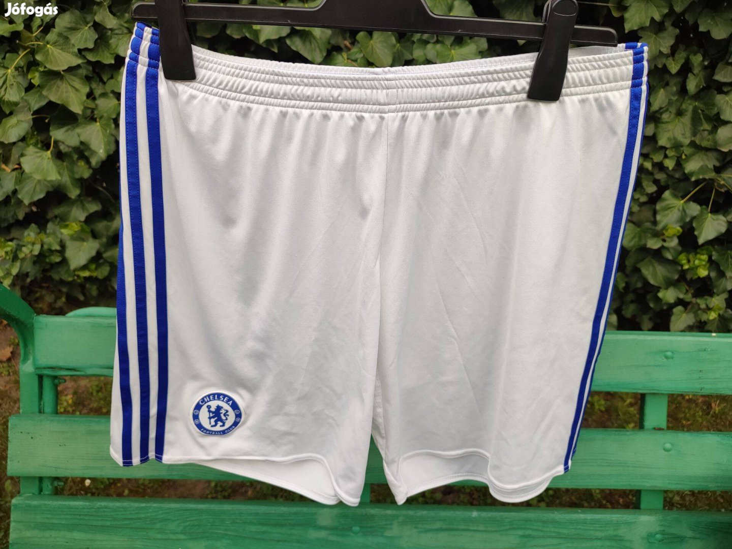 Chelsea eredeti adidas fehér rövid nadrág (XL)